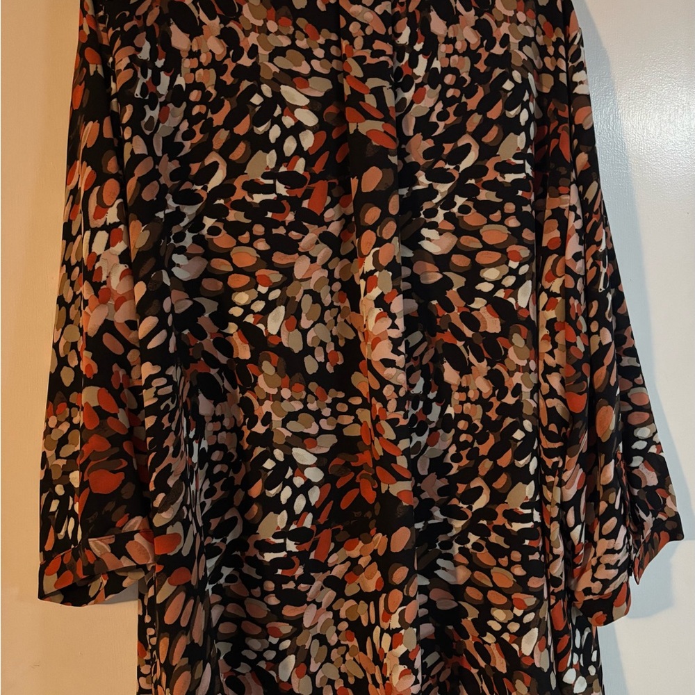 Investments Abstract Patterned Blouse
